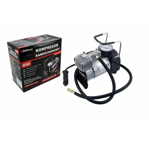 KOMPRESOR SA METALNIM KUĆIŠTEM 12V 10 BARA 