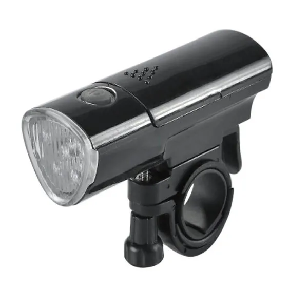 PREDNJA LAMPA ZA BICIKL, CRNA, 5 SMD LED 