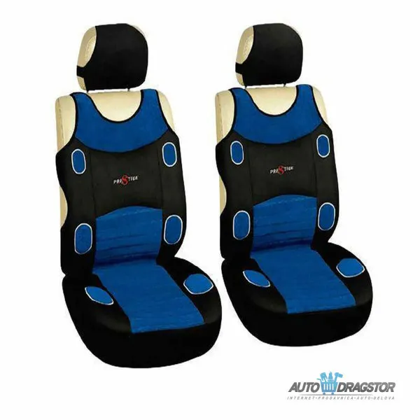 AUTOPRESVLAKE UNIVERZALNE 2KOM PLAVO CRNE 