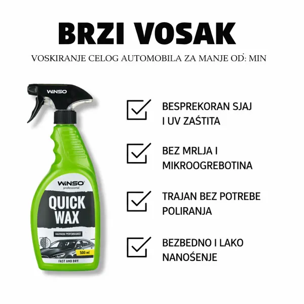 VOSAK ZA KOLA PROFESIONAL 500ML 