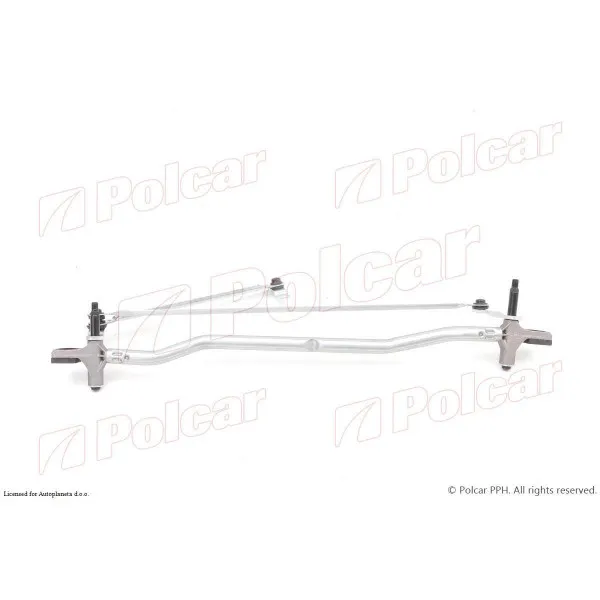 Mehanizam brisača bez motora VOLVO S80 (AS), 06-16; V70 (BW), 07-16; XC70, 07-16; 