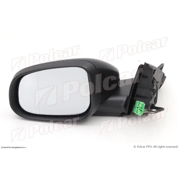 Retrovizor na vratima VOLVO S80 (AS), 06-16; V70 (BW), 07-16; 