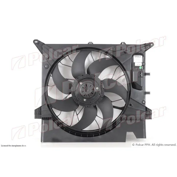 Ventilator hladnjaka sa nosačem VOLVO XC90 (C_), 02-15; 