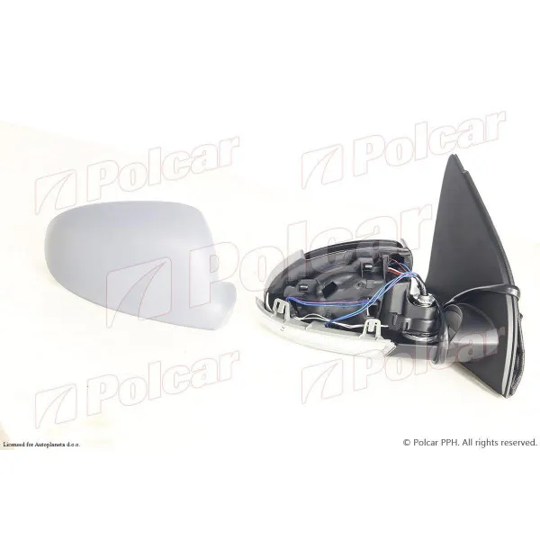 Retrovizor na vratima VOLKSWAGEN GOLF V (1K), 03-10; 