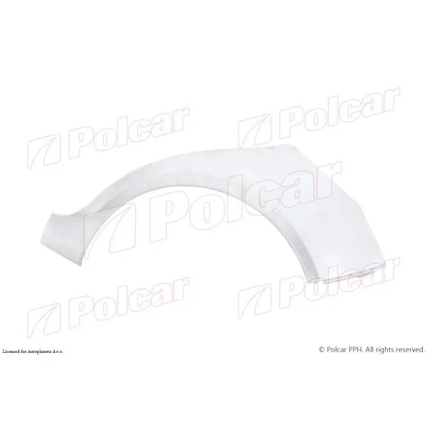 Rub zadnjeg točka VOLKSWAGEN GOLF V PLUS (5M), 05-09; 