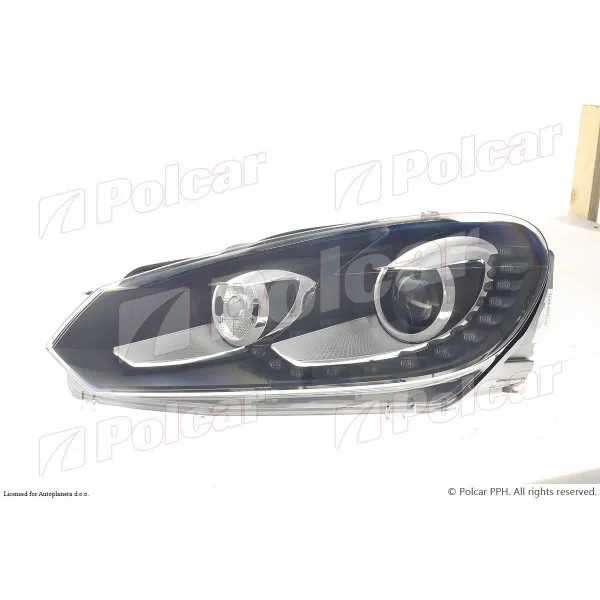 Far VOLKSWAGEN GOLF VI (5K), 08-13; 