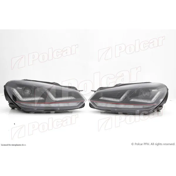 Far VOLKSWAGEN GOLF VI (5K), 08-13; 