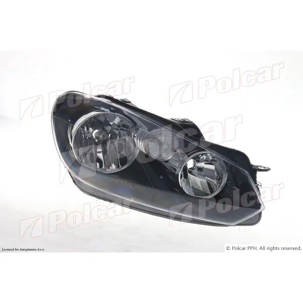 Far VOLKSWAGEN GOLF VI (5K), 08-13; 