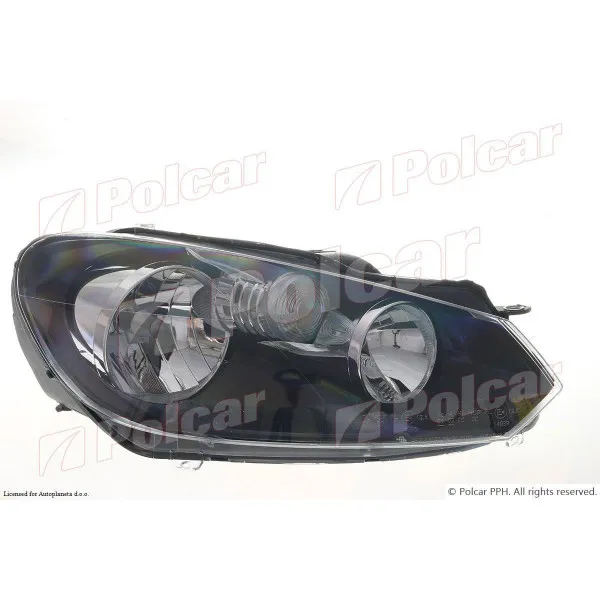 Far VOLKSWAGEN GOLF VI (5K), 08-13; 