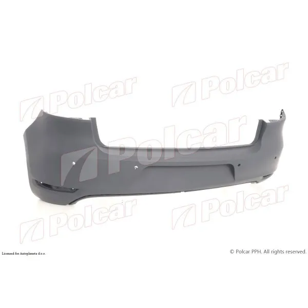 Zadnji branik VOLKSWAGEN GOLF VI (5K), 08-13; 