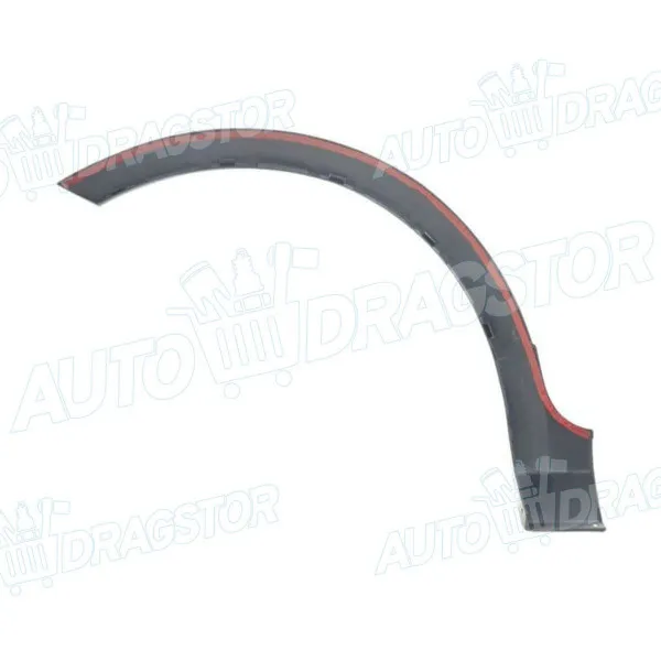 Plastični rub VOLKSWAGEN POLO (9N), 01-09; 