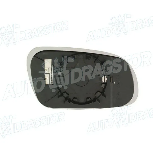 Staklo retrovizora sa nosačem VOLKSWAGEN FOX (5Z1), 05-; 