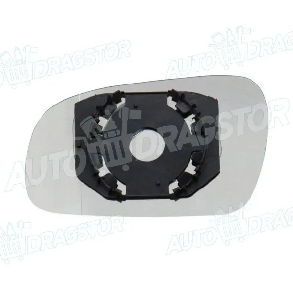 Staklo retrovizora sa nosačem VOLKSWAGEN FOX (5Z1), 05-; 