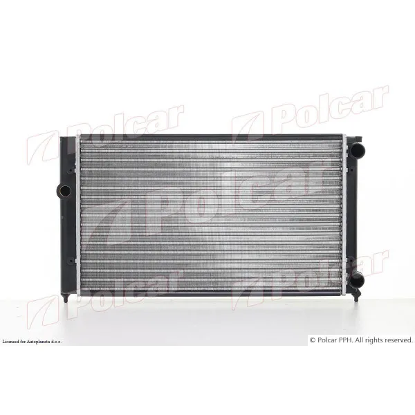 Hladnjak VOLKSWAGEN GOLF III (1H), 92-98; JETTA (1H), 91-98; VENTO (1H), 91-98; 