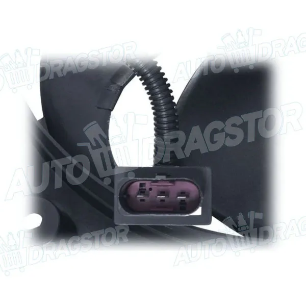 Ventilator hladnjaka sa nosačem SEAT, SKODA, VOLKSWAGEN 