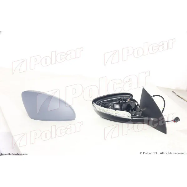 Retrovizor na vratima VOLKSWAGEN CC (358), 12-17; PASSAT CC (357), 08-12; 