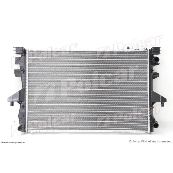 Hladnjak VOLKSWAGEN MULTIVAN (7H/T5), 03-15; TRANSPORTER (7H/T5), 03-15; 