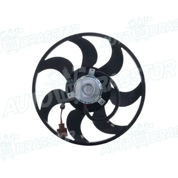 Ventilator hladnjaka sa nosačem VOLKSWAGEN MULTIVAN (7H/T5), 03-15; TRANSPORTER (7H/T5), 03-15; 