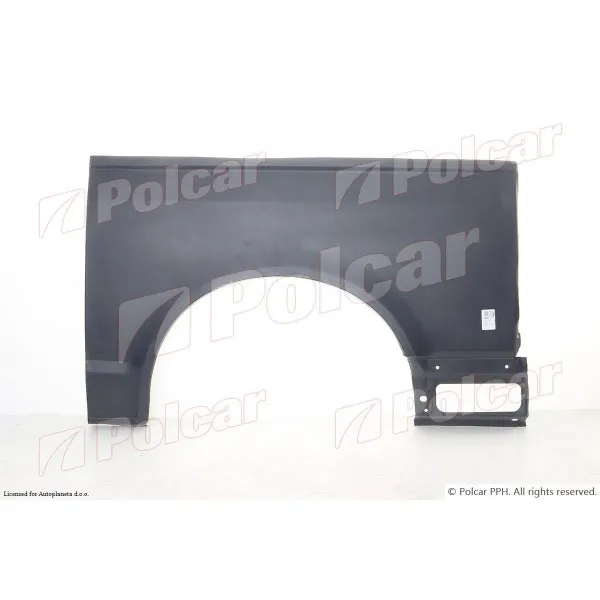 Zadnje krilo VOLKSWAGEN MULTIVAN (7H/T5), 03-15; TRANSPORTER (7H/T5), 03-15; 