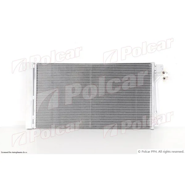 Hladnjak klime VOLKSWAGEN MULTIVAN (7H/T5), 03-15; TRANSPORTER (7H/T5), 03-15; 