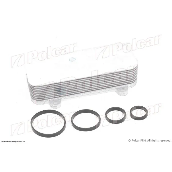 Hladnjak ulja VOLKSWAGEN MULTIVAN (7H/T5), 03-15; TOUAREG (7L), 02-10; TRANSPORTER (7H/T5), 03-15; 