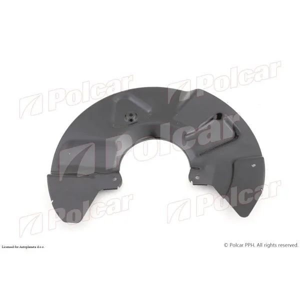 Anker platna-štitnik kočnica VOLKSWAGEN MULTIVAN (7H/T5), 03-15; TRANSPORTER (7H/T5), 03-15; 