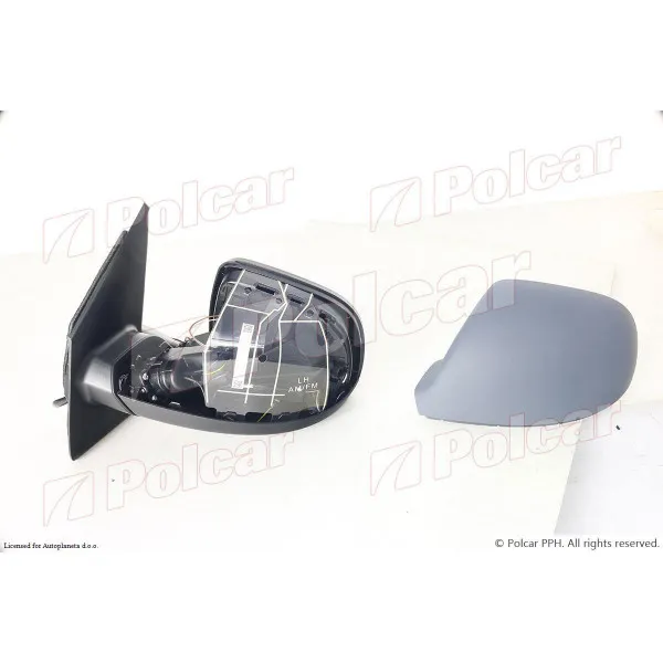 Retrovizor na vratima VOLKSWAGEN MULTIVAN (7H/T5), 03-15; TRANSPORTER (7H/T5), 03-15; 