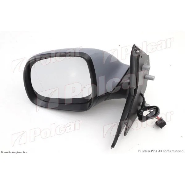 Retrovizor na vratima VOLKSWAGEN MULTIVAN (7H/T5), 03-15; TRANSPORTER (7H/T5), 03-15; 