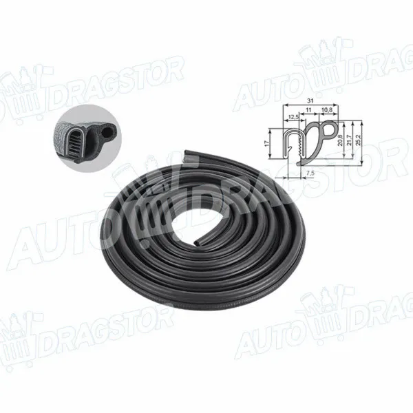 Keder vrata VOLKSWAGEN LT (2D), 96-06; 