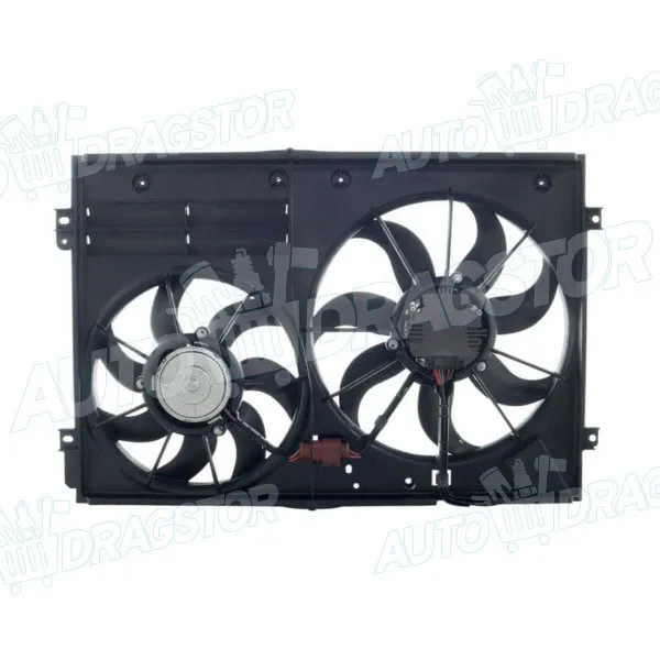 Ventilator hladnjaka sa nosačem AUDI, SEAT, SKODA, VOLKSWAGEN 