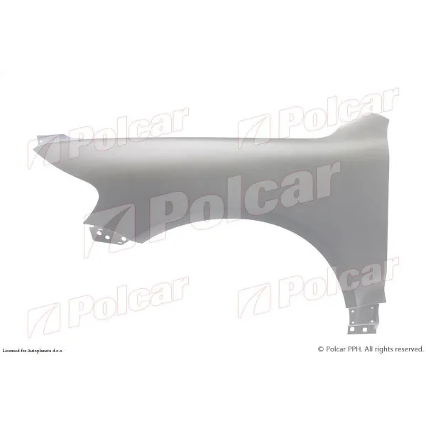 Blatobran VOLKSWAGEN TOUAREG (7L), 02-10; 