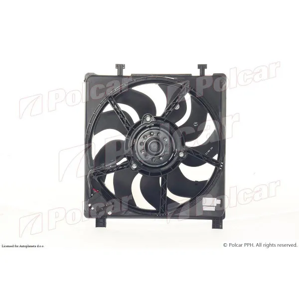 Ventilator hladnjaka sa nosačem SEAT, SKODA, VOLKSWAGEN 