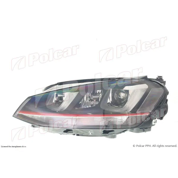 Far VOLKSWAGEN GOLF VII (5G), 12-; 