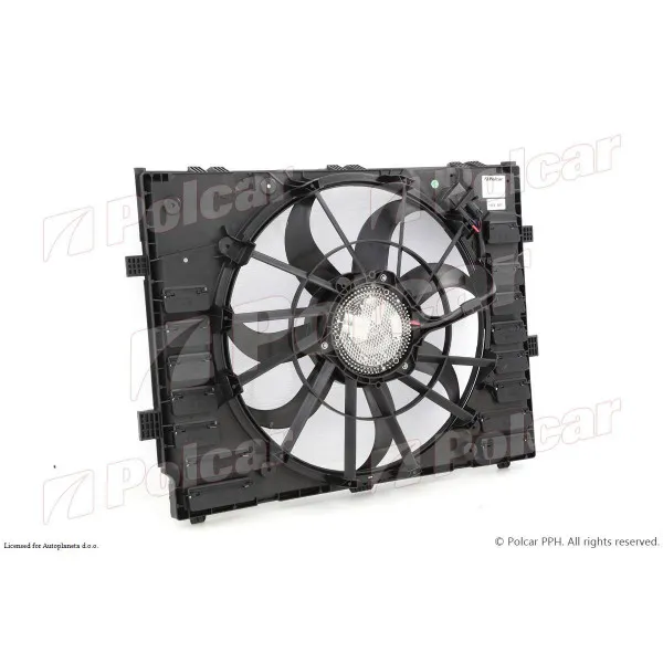 Ventilator hladnjaka sa nosačem VOLKSWAGEN TOUAREG (7P5), 10-18; 