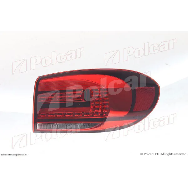 Štop svetlo VOLKSWAGEN TIGUAN (5N), 07-16; 