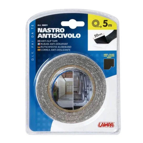 NEKLIZAJUĆA SAMOLEPLJIVA TRAKA CRNA 5Mx5CM 