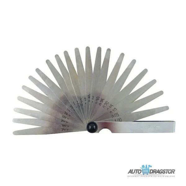 SET ZA ŠTELOVANJE VENTILA 0.05-1MM 20KOM 