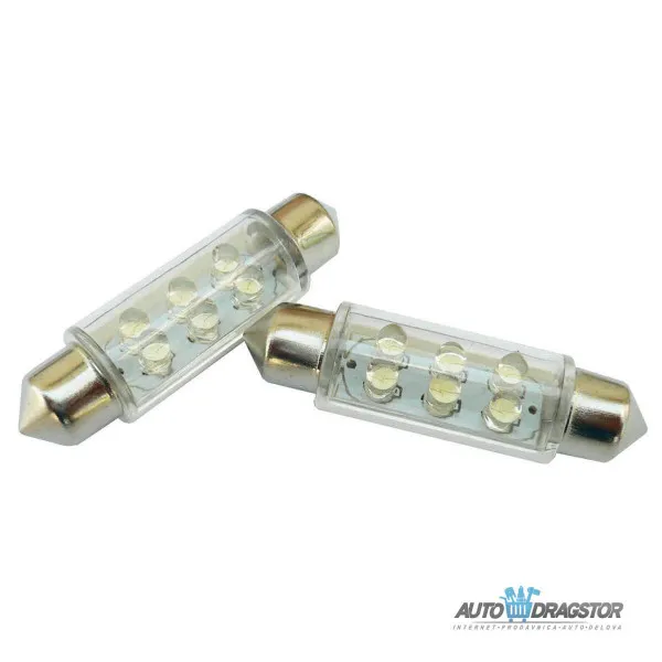 SIJALICA 12V LED 5W SV8 5-6 2KOM 