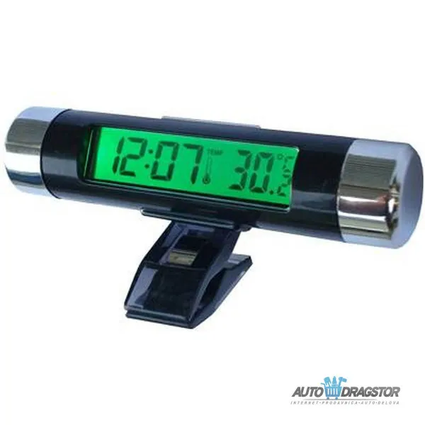 DIGITALNI TERMOMETAR SA ČASOVNIKOM 