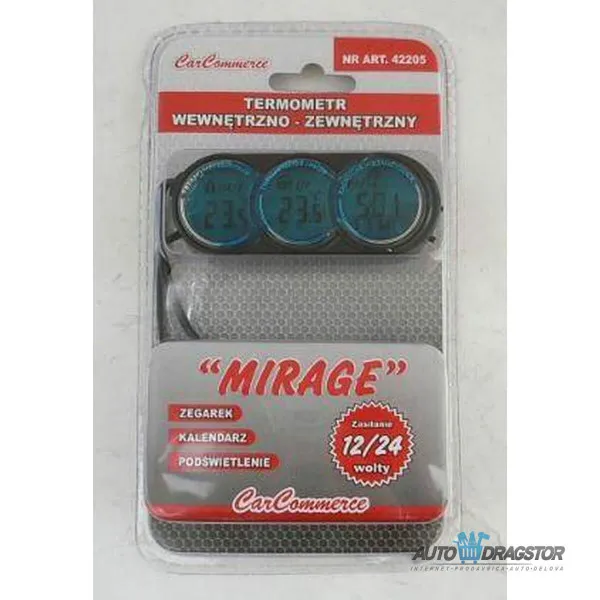 DIGITALNI TERMOMETAR SA ČASOVNIKOM 