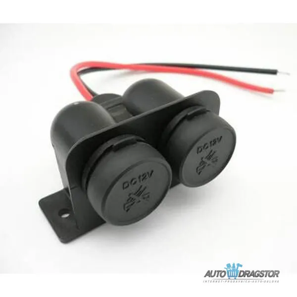 UTIČNICA ZA UPALJAČ 12/24V 