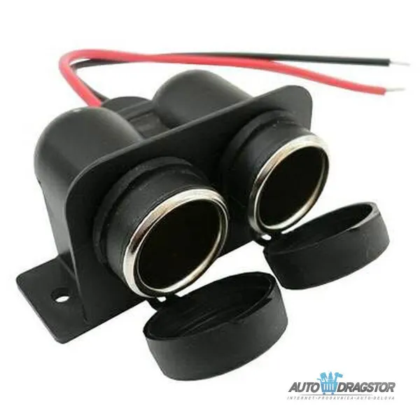 UTIČNICA ZA UPALJAČ 12/24V 