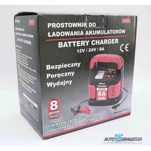 PUNJAČ ZA AKUMULATOR 8A 12-24V 