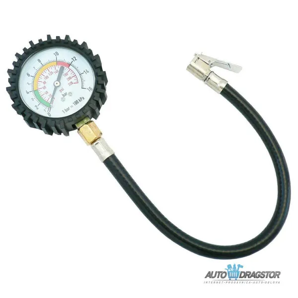 CREVO SA MANOMETROM ZA MERENJE PRITISKA U GUMAMA 