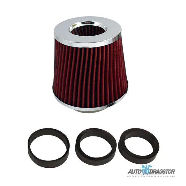 UNIVERZALNI FILTER ZA VAZDUH CRVENI 