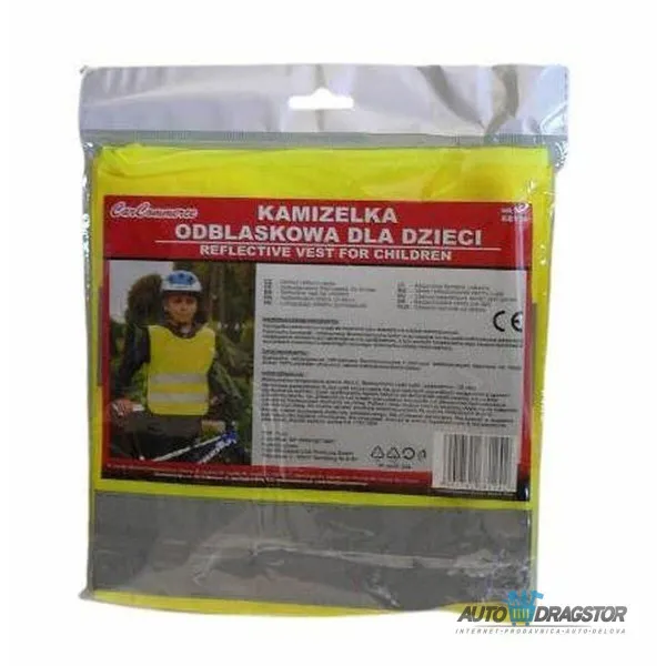 FLUO PRSLUK REFLEKTUJUĆI ŽUTI ZA DECU 