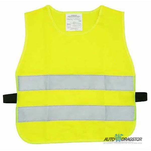 FLUO PRSLUK REFLEKTUJUĆI ŽUTI ZA DECU 