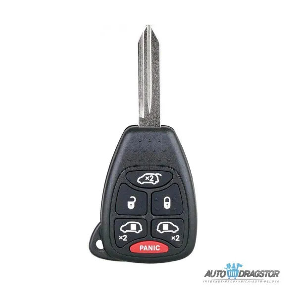 KUĆIŠTE OKLOP KLJUČA 5 dugmeta ZA DODGE 