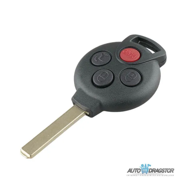 KUĆIŠTE OKLOP KLJUČA 3+1 dugme ZA SMART FORTWO 