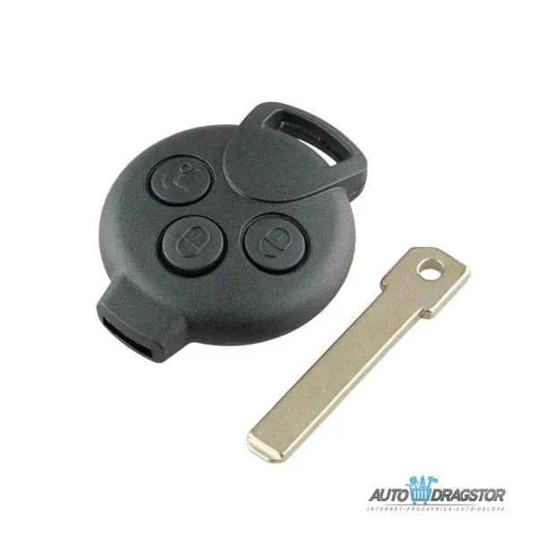 KUĆIŠTE OKLOP KLJUČA 3 dugmeta ZA SMART FORTWO 